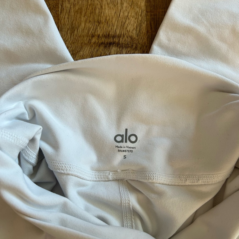 ALO Yoga White Bottoms